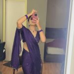 Soundarya Reddy Instagram - 🪻 Saree - @naa_maguva Jewellery- @fashioncurvee