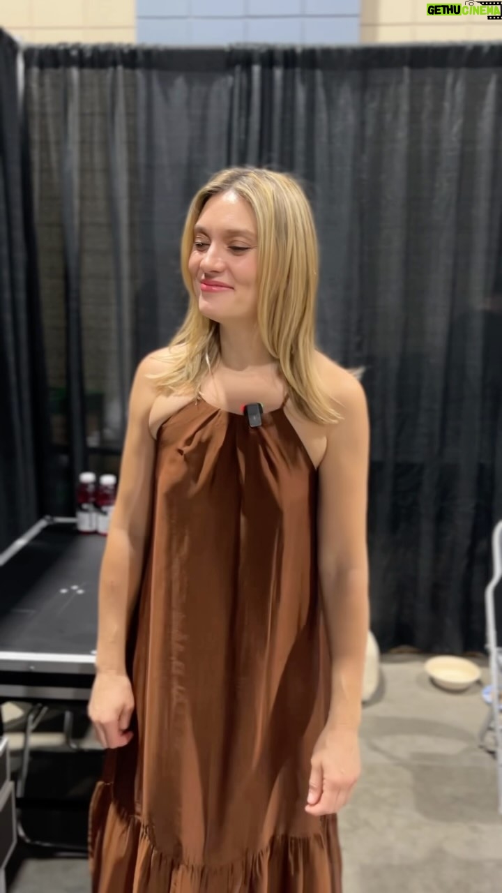Spencer Grammer - 1.1K Likes - This weekend we are heading out to @indianacomicconvention with the amazing @spencergrammer come on out! #rickandmorty #greek #summersmith #allianceappearances