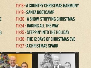 Spencer Grammer Instagram - Christmas time is here! Catch my Dad and I in the new @lifetimetv holiday movie! Saturday November 26th! The 12 days of Christmas Eve!

@itsawonderfullifetime @lifetimetvpr @uschi_nyc #kelseygrammer #spencergrammer #12daysofchristmaseve
#itsawonderfullifetime