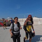 Sri Gouri Priya Instagram - Hello from the other side - part1!👋🏼☁️💙 Skydiving, check!✔️😁