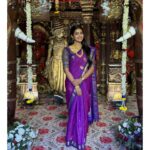 Sri Gouri Priya Instagram - అమ్మ చీర💜🌸