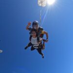 Sri Gouri Priya Instagram - Hello from the other side - part1!👋🏼☁️💙 Skydiving, check!✔️😁
