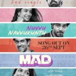 Sri Gouri Priya Instagram - #NuvvuNavvukuntu Vellipomaakeyy...♥️🎶 A soothing melody, sung by our very favourite, is all set to steal your hearts on September 26th! 🎼 A @bheemsceciroleo Musical 🎹 #MADTheMovie @kalyanshankar9 @nagavamsi19 @harika_1931 #SaiSoujanya @narnenithiin @sangeeth_shobhan @ramnitin_ @gouripriyareddyy @ananthika_sanilkumar @gopikaaudayan @navinnooli @shamdat @dineshkrishnandp @sitharaentertainments @fortune4cinemas @adityamusicindia