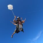 Sri Gouri Priya Instagram - Hello from the other side - part1!👋🏼☁️💙 Skydiving, check!✔️😁