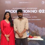 Sri Gouri Priya Instagram - My next in Tamil! 💛🙏🏼 Thank you much @actorvijaysethupathi sir for gracing the event. ❤️🙏🏼 Super excited to be working with this talented bunch! @manikabali87 @prabhuramvyas @kanna__ravi @rseanroldan @shreyaas_krishna @barathvikramanks @yuvraj_ganesan @mageshraj @nikhila_Sarkar_ @rajkamal.art @mohanrajan_lyrici @harish_durairaj @vijaymp29 @navadevi.rajkumar