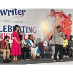 Sri Gouri Priya Instagram - Promotions photo dump😁❤️ Swipe left. #writerpadmabhushan