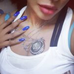 Sri Reddy Instagram - Nails by headrush saloon..swaroski accessory