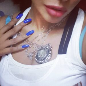Sri Reddy Instagram - Nails by headrush saloon..swaroski accessory