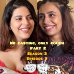 Srishti Ganguli Rindani Instagram - Lock kar diya jaye ? Watch the full episode on YouTube now! #twogirlstwocups #reelcast #sabbakwas