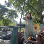 Srishti Ganguli Rindani Instagram - I’m the kind of lazy traveller that would like to sleep on vacation. And if there is something to explore, I’d like the exploration to walk to me. Which is why I would recommend @aahanaresort to all kinds of travellers. Right in the middle of the forest, you don’t need synthetic white noise to put you to sleep. Just the birds chirping and the siren calls of the animals every few hours when they spot a tiger. If you’re lucky, you may also hear the tiger roar and then his footsteps walking towards his prey. Another thing I’m extremely particular about is the food. And @aahanaresort made sure I eat more than I can stomach. Their local kumaoni thali is something people come for, from all over the world. They had me at locally grown produce and soft Ragi roti’s. Come, get a safari, spot a tiger, watch the birds, eat the best meal of your life and jump into the pool to cool down. @aahanaresort #hosted