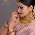 Sruthi Lakshmi Instagram - "MILA GOLD & DIAMONDS" A Legacy of Trust and Quality 💜💜💜 Photography & post production @plan.b.actions @jibinartist Camera team @dayonphotos @abishek_ps @maneeshbaby Video @heera.fashion Lights @crew6rentals Studio @threedotsfilmstudio Styling by @sabarinathk_ Dolledup by @sreegeshvasan_makeupartist