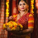 Sruthi Lakshmi Instagram - "Illuminate your Diwali with Byhand's traditional ensembles, highlighted by Sruthi Lekshmi's @lakshmi.sruthi grace and charm. Her dance with the manchirathu is a tribute to our heritage - just like our lehenga. Wishing you a Diwali as delightful and elegant as our attire!" Muse: @lakshmi.sruthi @MUA & Hair: @divyas_makeover_ Camera: @jeevas_gladmantis @gladmantisphotography