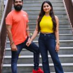 Sruthi Lakshmi Instagram - 💛💛💛❤️❤️❤️🧡🧡🧡❤️❤️❤️❤️💙💙💙💙 @amaanaplantationresort #new #trending #resort #actress #actresslife #couplegoals #love