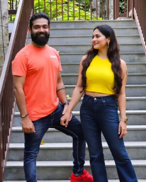 Sruthi Lakshmi Instagram - 💛💛💛❤️❤️❤️🧡🧡🧡❤️❤️❤️❤️💙💙💙💙

@amaanaplantationresort 

#new #trending #resort #actress #actresslife #couplegoals #love
