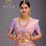 Sruthi Lakshmi Instagram - "MILA GOLD & DIAMONDS" A Legacy of Trust and Quality 💜💜💜 Photography & post production @plan.b.actions @jibinartist Camera team @dayonphotos @abishek_ps @maneeshbaby Video @heera.fashion Lights @crew6rentals Studio @threedotsfilmstudio Styling by @sabarinathk_ Dolledup by @sreegeshvasan_makeupartist