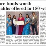 Sruthi Shanmuga Priya Instagram - Very happy and glad to be invited as the chief guest and awardee in the PONMAGAL VIZHA 2024 by @maxwell_charitable_trust on the occasion of women’s day. Around 150 woman were benefitted through this event by the cash funds for single woman, business equipments to start their own business, three wheelers for specially challenged, education kits for the children and many more . My hearty wishes to the team for the great contribution they’ve made and blessings to continue doing the same for the needy through all the good deeds. I completely believe, the little things started on oct 16th on Arvind’s birthday, has a chain link to all these incidents happening in my life that I’m able to participate in such activities at least once in a month. Wish I get chances to continue doing the same through my angel’s guidance that really keeps my heart overwhelmed and happy! Thank you @arvind__shekar ❤️ Special thanks to @sabbitaroi25 for linking me to this team and @maxwell_charitable_trust together let’s do more sir! Would always love to make small contributions from my side through any means. #ponmagalvizha2024 #awardfunction #socialservice