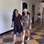 Sruthi Shanmuga Priya Instagram - When your best friend is in town, this is what you exactly do ❤️ A perfect place for girls day out @sparkwithpree @lagoondepondy_resort we had an amazingly wonderful time at lagoon Sarovar premiere resort Pondicherry. Starting from their great hospitality, luxurious accommodation, cleanliness, kids& family friendly stay, beautiful boat ride with sunset view, delicious food with many styles of cuisine and many more amenities in the resort, we enjoyed each and every bit of it. Thank you for hosting us, would definitely visit again ❤️