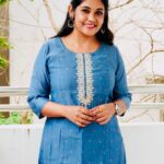 Sruthi Shanmuga Priya Instagram - Embrace change, but keep pursuing your goals ✨💫 Wearing : @maybell_india #selfmade #indianwear #kurti #traditional #ootd #fashion