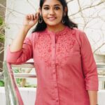 Sruthi Shanmuga Priya Instagram - Train your mind to see the good in everything. Positivity is a choice. The happiness of your life depends on the quality of your thoughts Kurti : @maybell_india #indianwear #kurti #traditional #positivity #bliss
