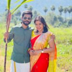Sruthi Shanmuga Priya Instagram - இனிய பொங்கல் நல்வாழ்த்துக்கள்! ☺️ Happy Pongal from us to you 🤍♥️ #pongal2024