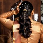 Sruthi Shanmuga Priya Instagram - Always take a moment to celebrate the beautiful woman you’ve become; the obstacles you’ve overcome, the silent battles you’ve fought, and the hard decisions you’ve had to make. Celebrate your strength and resilience ✨ Makeover by : @sarakannan_makeoverartist Hair stylist : @hairdoby_aishu Photography: @redwood_photographyy Blouse : @stitch_vyshnavee_sarath