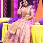 Sruthi Shanmuga Priya Instagram - Current status : Grateful, growing and glowing ✨ Costume courtesy : @vika.label Accessories : @gold_copy1486 Pc : @s.a_arun_
