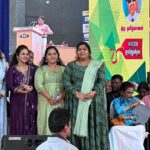 Sruthi Shanmuga Priya Instagram - It was such a honour and privilege to be sharing stage as a guest with the most knowledgeable and legendary people in the dais along with my beautiful Nathaswaram sisters @benzepreinkline @actress_sangavi @revathi.thamu attending the 47th Chennai book fair at YMCA ground. Very happy and glad to be a part in the release of 47 books of most talented and senior writers being published by Manimegalai Publications. Heartfelt thanks to @lena__tamilvanan sir and @ravi.tamilvanan.37 for the invite. It was a privilege to be at the stage Had an amazing time with my Nathaswaram sisters and it was just like a get together after such a long time. It was a very beautiful day ❤️