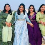 Sruthi Shanmuga Priya Instagram - It was such a honour and privilege to be sharing stage as a guest with the most knowledgeable and legendary people in the dais along with my beautiful Nathaswaram sisters @benzepreinkline @actress_sangavi @revathi.thamu attending the 47th Chennai book fair at YMCA ground. Very happy and glad to be a part in the release of 47 books of most talented and senior writers being published by Manimegalai Publications. Heartfelt thanks to @lena__tamilvanan sir and @ravi.tamilvanan.37 for the invite. It was a privilege to be at the stage Had an amazing time with my Nathaswaram sisters and it was just like a get together after such a long time. It was a very beautiful day ❤️