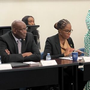 Stacey Plaskett Instagram - Last weekend, my team and I had the opportunity to host a group of local and national stakeholders in the agricultural space for a roundtable discussion on St. Thomas, as well as participate in numerous farm tours. 

A very special thank you to: 
- Our Virgin Islands farmers, including Tyrone Reid of Smart Life Farms and Shelli Brin of Que Sera Farm who came and shared their input and those who hosted us for our farm tours on Saturday 
- UVI’s administrative staff
- Hideaway at Hull Bay – dinner was incredible! Thank you! 

At the roundtable, we had an engaging discussion around the unique and common challenges faced by farmers and producers here in the territory.

I would like to thank our roundtable guests, including UVI President Dr. David Hall, USVI Agriculture Commissioner Dr. Louis Petersen, USDA-RD Caribbean Area Director Luis Arroyo as well as Sommer Sibilly-Brown – Founder/Executive Director of VI Good Food Coalition, Richard Campbell - Founder of GeoAg, Harith Wickrema and Dawn Henry - Island Green Living, Aminah Saleem – Chief of Staff, UVI-RT Park, Dr. Usman Adamu – Dean of UVI’s School of Agriculture, Frank Dixon – State Director of the Virgin Islands APEX Accelerator, Lakeisha Hood – USDA State Director (FL & VI), Che Axum – Director of the Center for Urban Agriculture and Gardening Education, Brennan Washington of Sustainable Agriculture Research and Education (SARE), Gabriella Soto-Velez of the National Center for Appropriate Technology, Madison Charles of the USDA Farm Service Agency and many others.