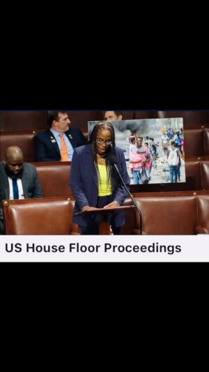 Stacey Plaskett Instagram - Our hands off and apathetic approach to Haiti is an affront to our values. We must support all
measures to advance the stability in this nation and ensure that the people of Haiti are able to prosper.  #HaitiCantWait