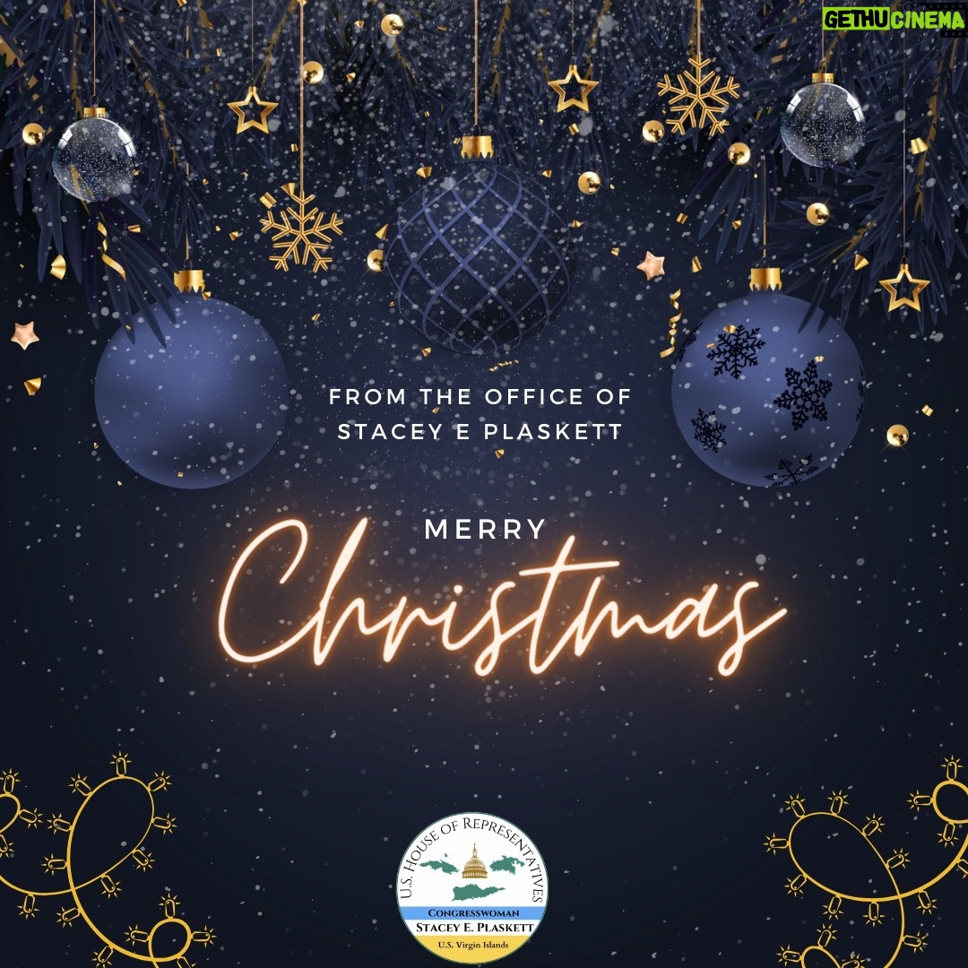 Stacey Plaskett - 105 Likes - On behalf of my family and my amazing team, Merry Christmas! May your holiday be filled with warmth, comfort, and joy.