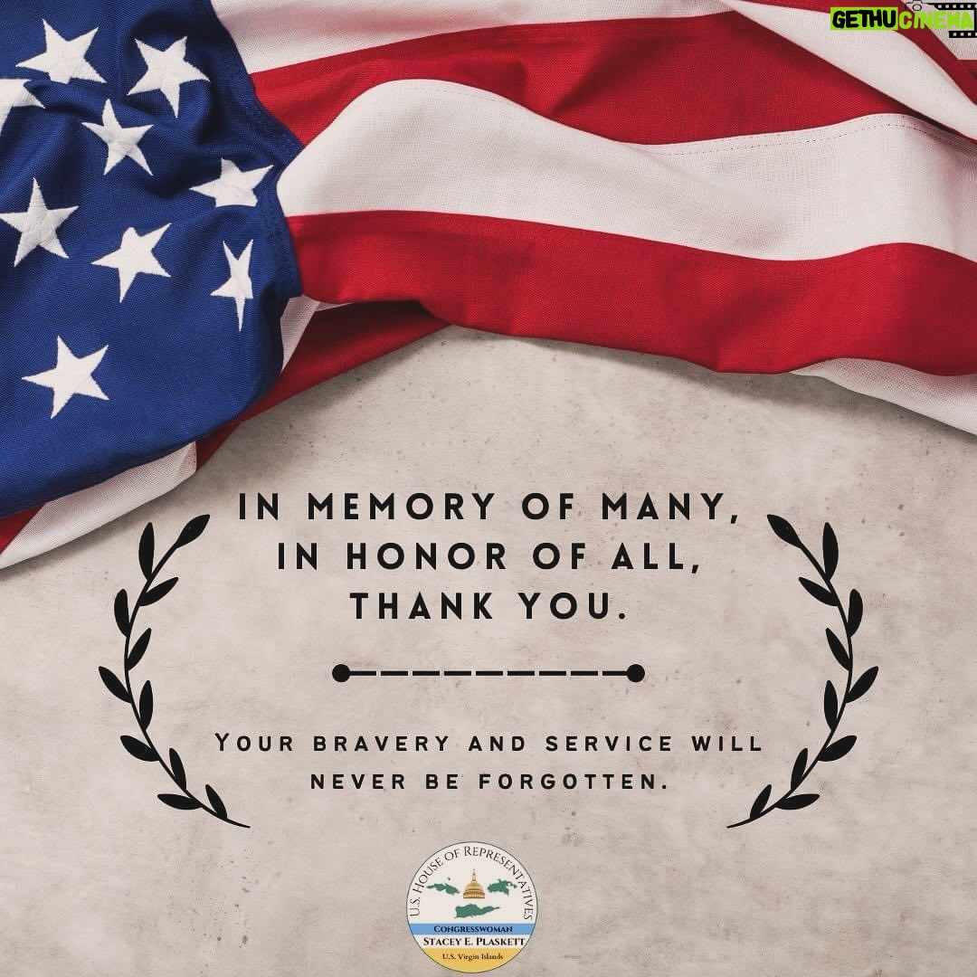 Stacey Plaskett - 131 Likes - Today, I honor the men and women who have selflessly defended this country and have paid the ultimate sacrifice so that we may live in freedom and peace. We are the land of the free because of the brave.
Blessed Memorial Day and may God continue to bless and keep our servicemen and women.