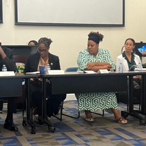 Stacey Plaskett Instagram - Last weekend, my team and I had the opportunity to host a group of local and national stakeholders in the agricultural space for a roundtable discussion on St. Thomas, as well as participate in numerous farm tours. 

A very special thank you to: 
- Our Virgin Islands farmers, including Tyrone Reid of Smart Life Farms and Shelli Brin of Que Sera Farm who came and shared their input and those who hosted us for our farm tours on Saturday 
- UVI’s administrative staff
- Hideaway at Hull Bay – dinner was incredible! Thank you! 

At the roundtable, we had an engaging discussion around the unique and common challenges faced by farmers and producers here in the territory.

I would like to thank our roundtable guests, including UVI President Dr. David Hall, USVI Agriculture Commissioner Dr. Louis Petersen, USDA-RD Caribbean Area Director Luis Arroyo as well as Sommer Sibilly-Brown – Founder/Executive Director of VI Good Food Coalition, Richard Campbell - Founder of GeoAg, Harith Wickrema and Dawn Henry - Island Green Living, Aminah Saleem – Chief of Staff, UVI-RT Park, Dr. Usman Adamu – Dean of UVI’s School of Agriculture, Frank Dixon – State Director of the Virgin Islands APEX Accelerator, Lakeisha Hood – USDA State Director (FL & VI), Che Axum – Director of the Center for Urban Agriculture and Gardening Education, Brennan Washington of Sustainable Agriculture Research and Education (SARE), Gabriella Soto-Velez of the National Center for Appropriate Technology, Madison Charles of the USDA Farm Service Agency and many others.