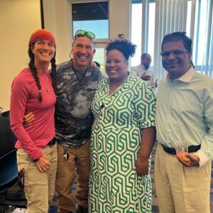 Stacey Plaskett Instagram - Last weekend, my team and I had the opportunity to host a group of local and national stakeholders in the agricultural space for a roundtable discussion on St. Thomas, as well as participate in numerous farm tours. 

A very special thank you to: 
- Our Virgin Islands farmers, including Tyrone Reid of Smart Life Farms and Shelli Brin of Que Sera Farm who came and shared their input and those who hosted us for our farm tours on Saturday 
- UVI’s administrative staff
- Hideaway at Hull Bay – dinner was incredible! Thank you! 

At the roundtable, we had an engaging discussion around the unique and common challenges faced by farmers and producers here in the territory.

I would like to thank our roundtable guests, including UVI President Dr. David Hall, USVI Agriculture Commissioner Dr. Louis Petersen, USDA-RD Caribbean Area Director Luis Arroyo as well as Sommer Sibilly-Brown – Founder/Executive Director of VI Good Food Coalition, Richard Campbell - Founder of GeoAg, Harith Wickrema and Dawn Henry - Island Green Living, Aminah Saleem – Chief of Staff, UVI-RT Park, Dr. Usman Adamu – Dean of UVI’s School of Agriculture, Frank Dixon – State Director of the Virgin Islands APEX Accelerator, Lakeisha Hood – USDA State Director (FL & VI), Che Axum – Director of the Center for Urban Agriculture and Gardening Education, Brennan Washington of Sustainable Agriculture Research and Education (SARE), Gabriella Soto-Velez of the National Center for Appropriate Technology, Madison Charles of the USDA Farm Service Agency and many others.