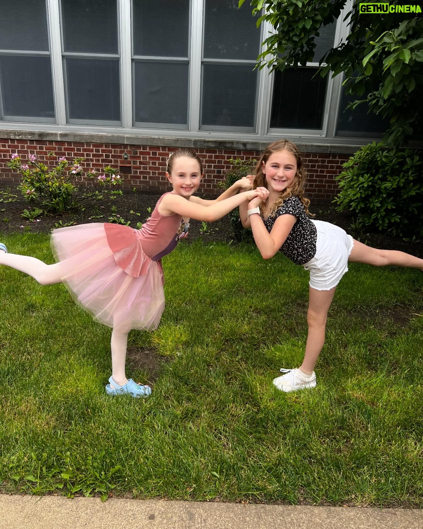 Stacey Tookey - 1.6K Likes - With a fractured toe poor Harps had to sit out her ballet recital. What a good sport and good friend she was sporting all her friends ❤️