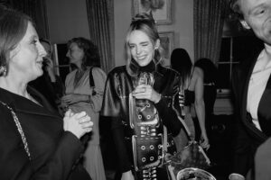 Stacy Martin Instagram - Thank you @bafta and @dunhill for a wonderful pre-bafta dinner ❤️