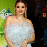 Stefania Liberakakis Instagram - About last night 💗✨ 📸~ @edwinsmulders 💗 #zappawards #npozapp