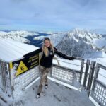 Stefania Liberakakis Instagram - waving goodbye to 2022 from the montblanc 💗 Swipe to see more☺️ . . #montblanc #france #2023