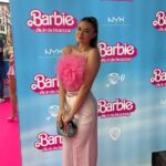 Stefania Liberakakis Instagram - premiere from #barbiethemovie in Amsterdam 💗 let’s go barbie💗 (where is my ken?😂) #barbiethemovie #warnerbrosnl #cinema