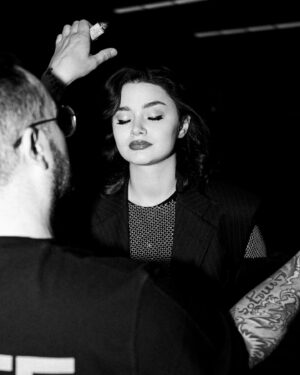 Stefania Liberakakis Instagram - backstage pics for u🤍☁️🫧