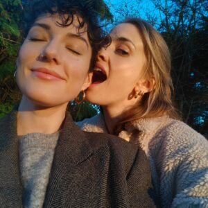 Stefanie Martini Instagram - Happy Birthday El!
This is a carousel metaphor for the development of our relationship. 
There's a million great things to say about you but I'll whisper them in your 👂instead.
The best things have happened and the best things are coming 🩵
You're the best.