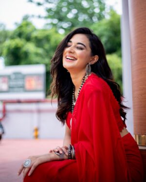 Stefy Patel Instagram - गोपिया आनी जानी है, राधा तो मन्न की रानी है ❤️