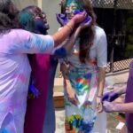 Stefy Patel Instagram - Holi 2022🌈 . . #familytime