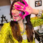 Stefy Patel Instagram - Holi 2022🌈 . . #familytime