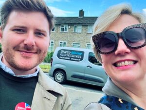Stella Creasy Instagram - The @labourmovementforeurope hits Stevenage for our brilliant @kevinbonavia along with Labour legends @gemmacdoyle and @abdiduale96 and @dermot_kehoe - truly #labourFamily