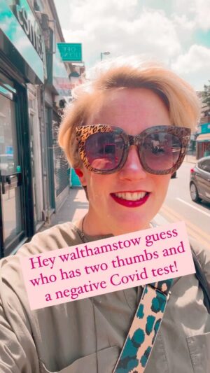 Stella Creasy Instagram - Am free from Covid and back on the campaign trail - if you want to help me get re elected and volunteer in these final crucial days please get in touch as have a lot of ground to make up from being out of action isolating! 🙏