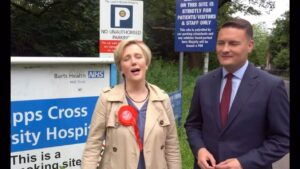 Stella Creasy Instagram - Returning a vote for me in the general election is a vote for the redevelopment of whipps cross - for five years Tories have pledged the money but they still haven’t signed the contract that puts diggers in the ground. I promise if I am re elected I won’t rest until our local hospital is finally fit for purpose - watch wes Streeting pledge to make that happen too and the money needed here!