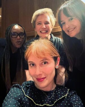 Stella Creasy Instagram - What a privilege to spend time with women from across so many sectors using their creative and intellectual powers to support and protect women’s rights in so many ways - thank you  @nimkoali @leithclark and @paulasanexplorer for inspiring me!