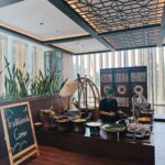 Stella Lee Instagram - Discover Surabaya in absolute luxury ✨ Just checked into the stunning Glacier Suite at @vasahotel, where every window frames the dynamic skyline of Indonesia’s second-largest city. Book yourself a culinary journey at @naganojapaneserestaurant, where each dish is not only a feast for the taste buds but a work of art. Morning brings its own delights with a breakfast spread that’s all about indulgence and wide choices 💖