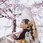 Stella Lee Instagram - No matter how many times I wear a kimono, it always feels so special and magical ☺️✨ Kimono from @yae_asakusa_kimono and you can book the photographer through them as well @lukecraigphoto 💖